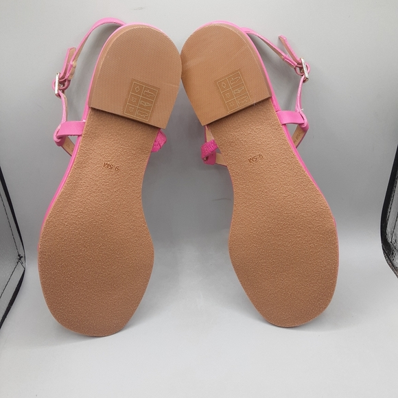 Jack Rogers Worth Flat Sandals Women's 9.5M Pink Fuchsia Thong - Picture 7 of 9